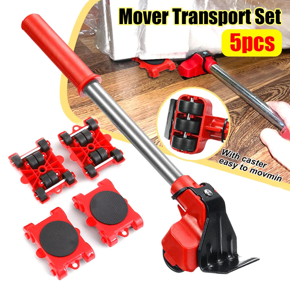 Furniture Moving Transport Roller Set (5 Pieces)