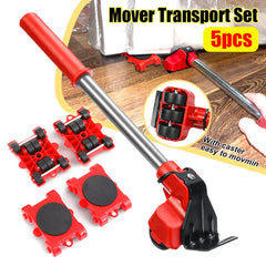 Furniture Moving Transport Roller Set (5 Pieces)