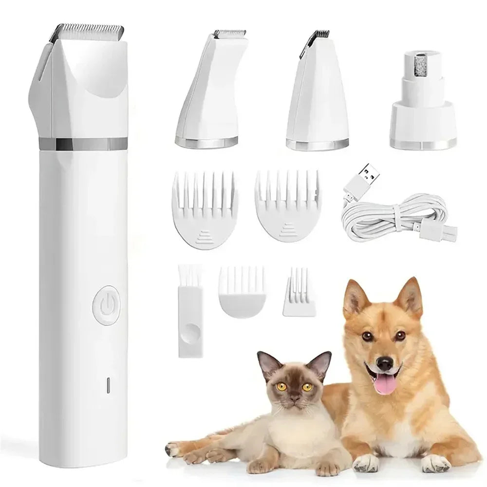 4 in 1 Grooming Shavers for Small Dogs and Cats