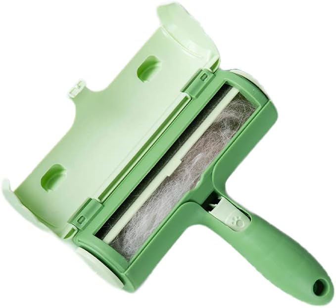 Reusable Pet Hair Remover Roller - Self-Cleaning Fur Removal Tool