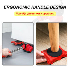 Furniture Moving Transport Roller Set (5 Pieces)