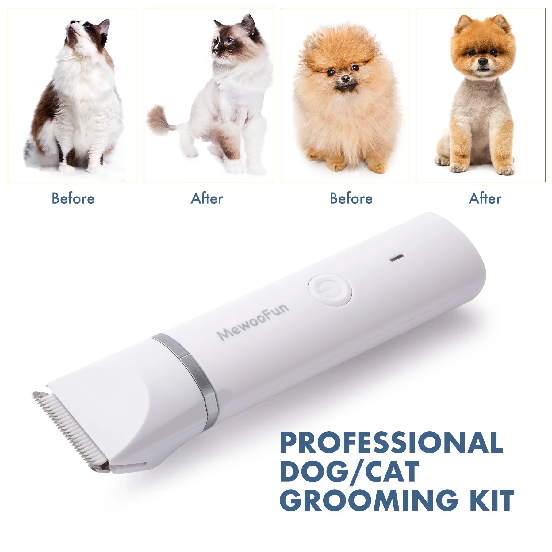 4 in 1 Grooming Shavers for Small Dogs and Cats