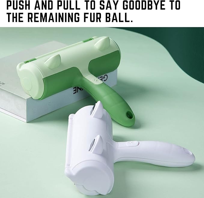 Reusable Pet Hair Remover Roller - Self-Cleaning Fur Removal Tool