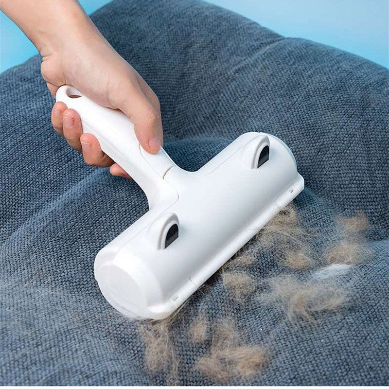 Reusable Pet Hair Remover Roller - Self-Cleaning Fur Removal Tool