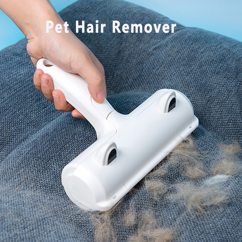 Reusable Pet Hair Remover Roller - Self-Cleaning Fur Removal Tool